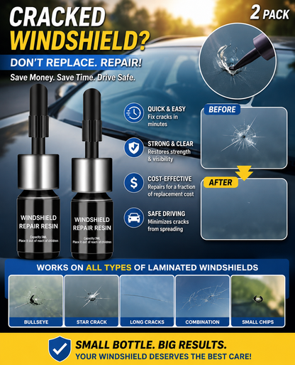 Windshield Repair Kit (Buy 1 Get 1 Free)