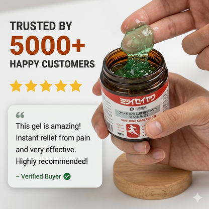 Japanese Instant Pain Relief Soothing Massage Gel (Buy 1 Get 1 Free)